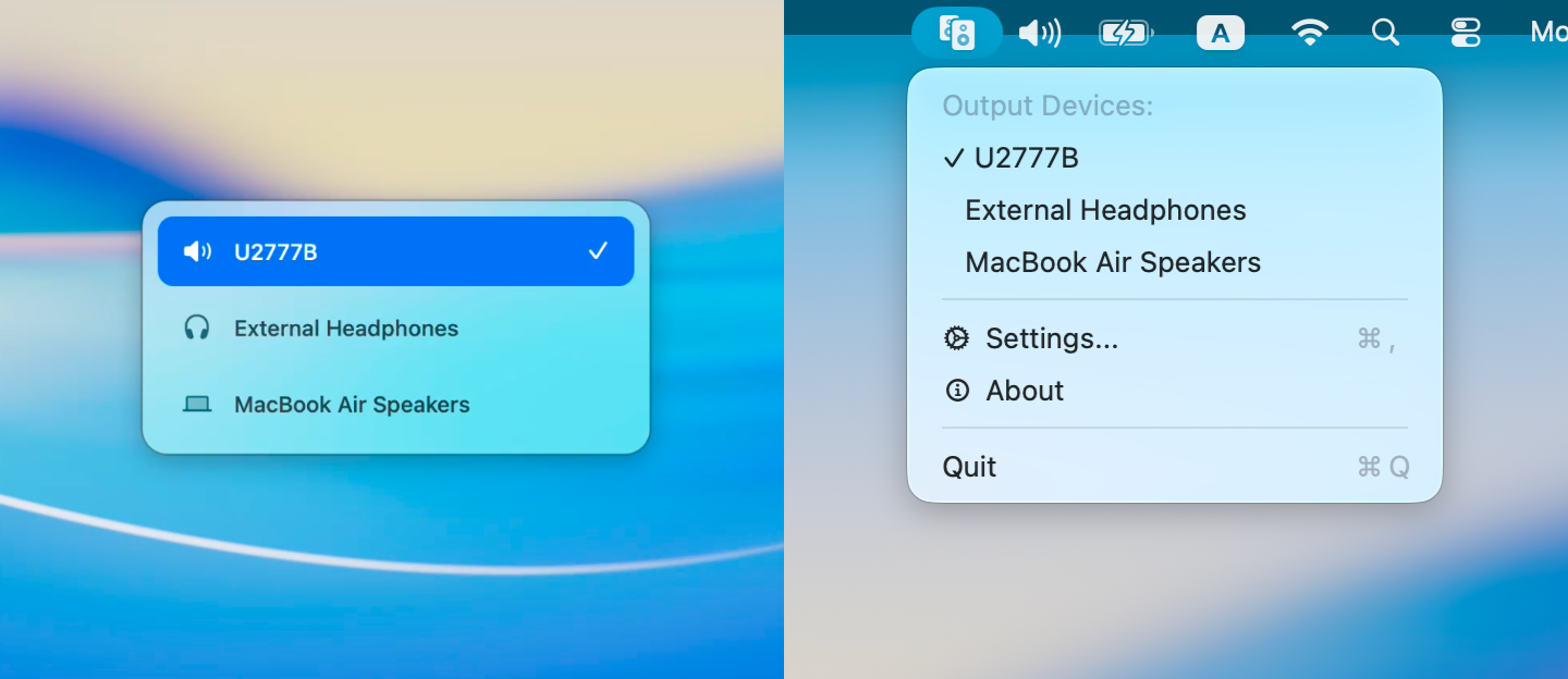 Hotkey Audio Switcher Demo