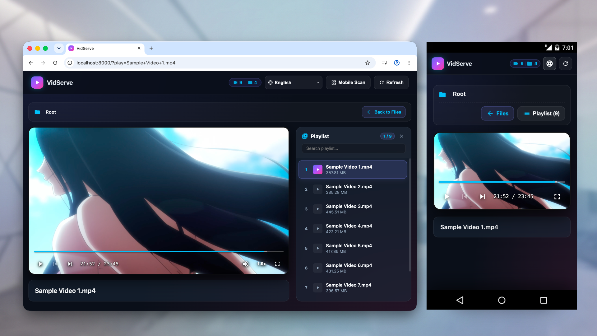 VidServe Demo